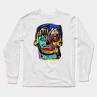 Crazy face Long Sleeve T-Shirt